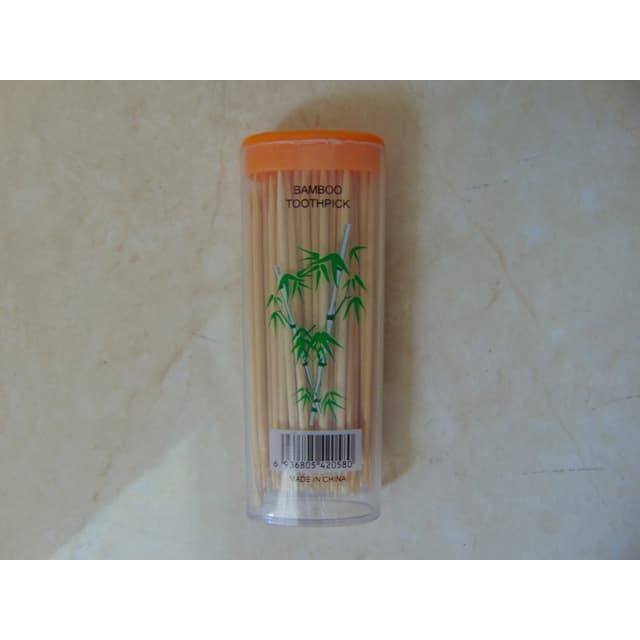 Tusuk Gigi Bambu Model Korek Api Bamboo Toothpick