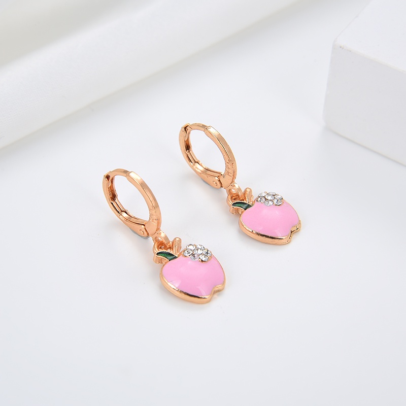 anting titanium anak emas asli muda wanita korea anti karat karat panjang selamanya korea dewasa bunga style korean style tusuk 13e