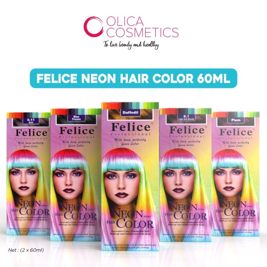 Felice Hair Color Neon Series 60ml ORIGINAL