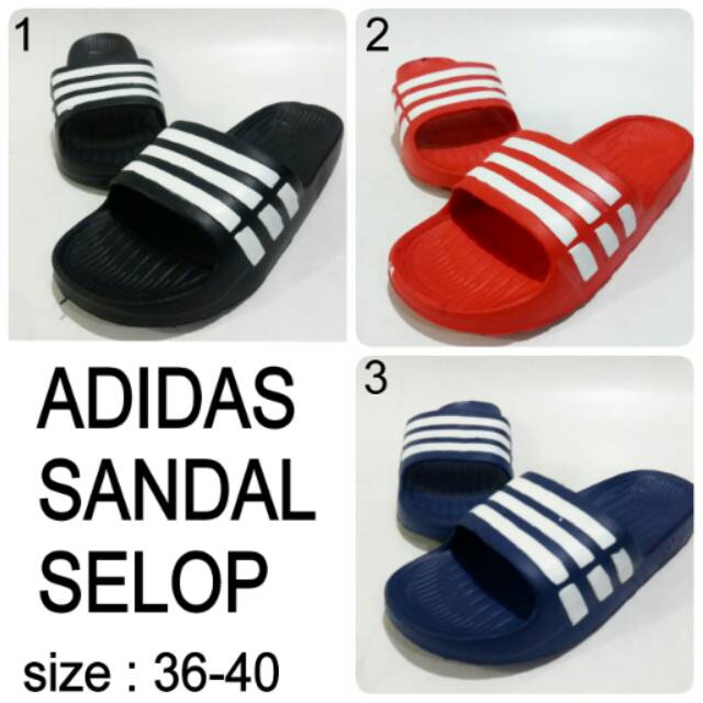 Sandal adidas selop murah adidas junior murah