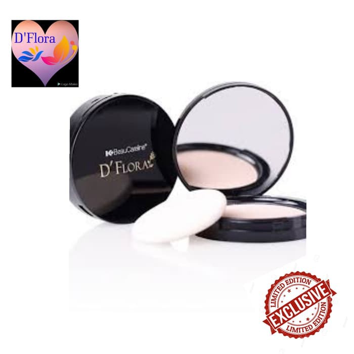 BEDAK PADAT D'FLORA (COMPACT POWDER D'FLORA BEAUTY CARE)