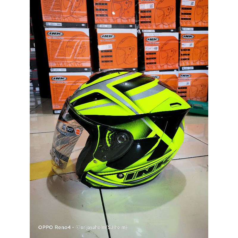 HELM INK DYNAMIC MOTIF YELLOW FLUO ORIGINAL