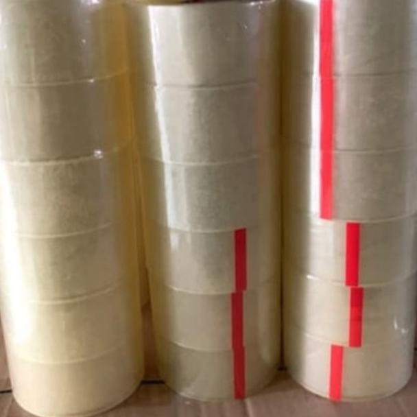 

Lakban Bening Dus 2 Inch Isi 72 PcsPerekatDouble Tape Fauzinarman