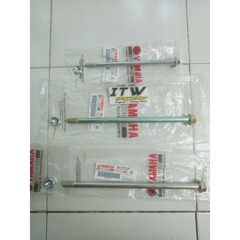 Baut Mur As Roda Depan Belakang Tengah Swing Arm Sapitan F1ZR FIZR Force1 Vega R Lama Alfa F1Z FIZ O