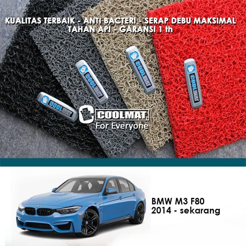 KARPET MOBIL COOLMAT SPORTY BMW M3 F80 2014UP