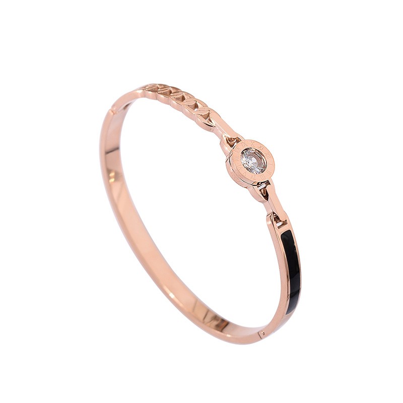 gelang bangle wanita cewek berlian fashion gold rose impor murah terbaru 2020 gak luntur