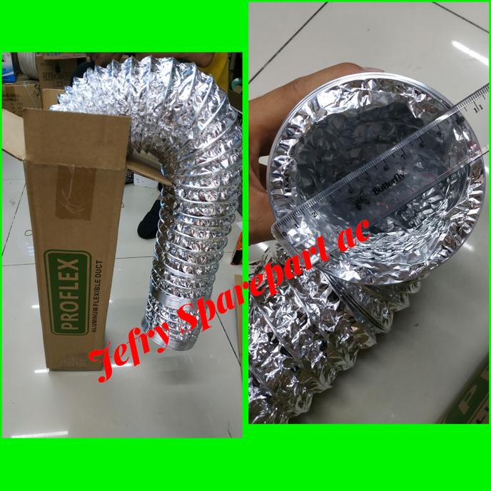 Jual Flexible Duct Hose Ducting 4" Selang Exhaust Cerobong Ac Portable 10M 89 Shopee Indonesia