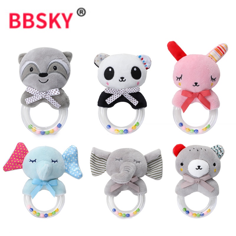 [BIG SALE] Mainan bayi Mainan Tangan Bayi Rattle Teether baby toys mainan tangan donut donat bayi krincing kado bayi