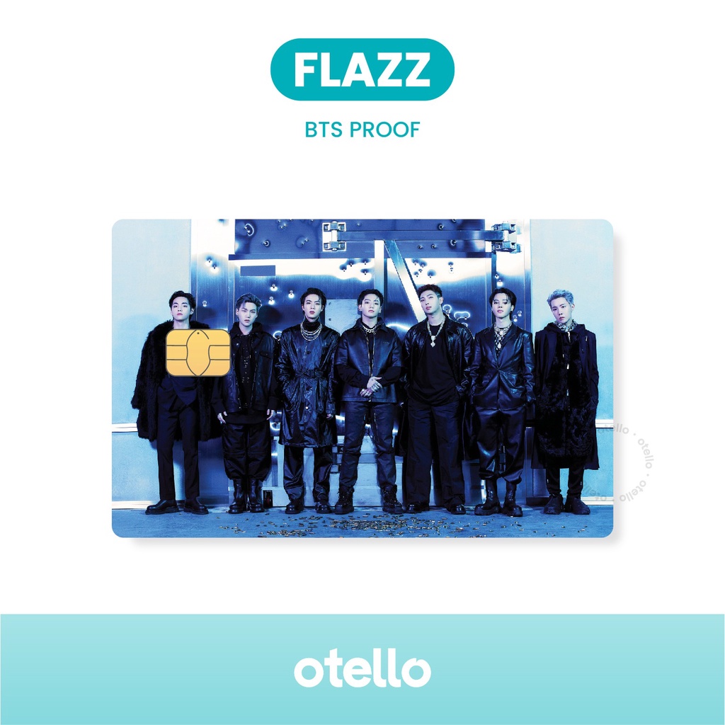 eMoney Flazz Tap Cash Brizzi BTS Proof Kartu Bangtan Custom eToll Card UV Print