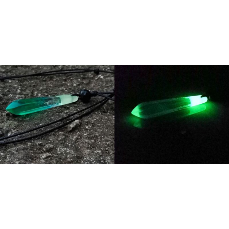 Aksesoris Kalung Tali Resin Pria Wanita Viral Glow In The Dark