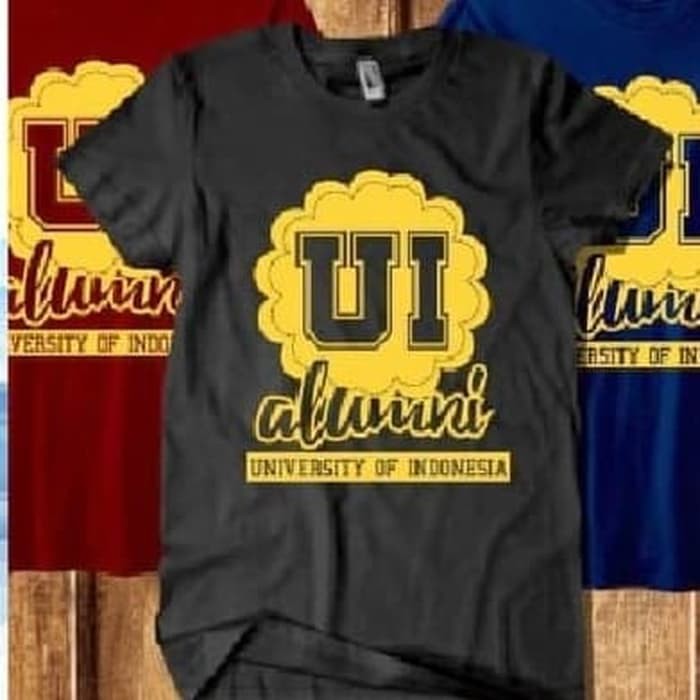 Premium Kaos Universitas Indonesia 01 - Kaos UI Alumnus - Alumni UI Tshirt UI Universitas Indonesia