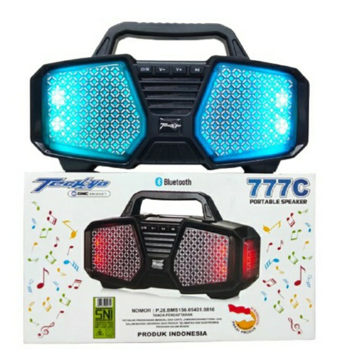 Speaker Bluetooth Teckyo 777C speaker portable super bass