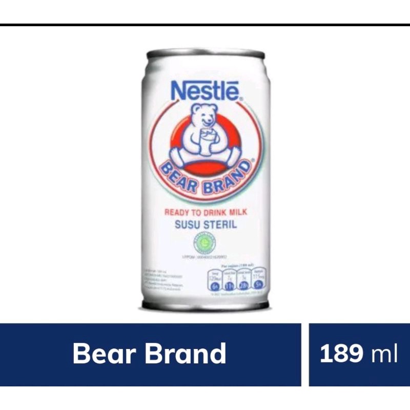 

Bear Brand - 189 ml - Susu Beruang untuk Kesehatan