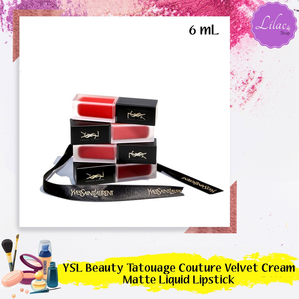 YSL BEAUTY YVES SAINT LAURENT TATOUAGE COUTURE VELVET CREAM MATTE LIQUID LIPSTICK