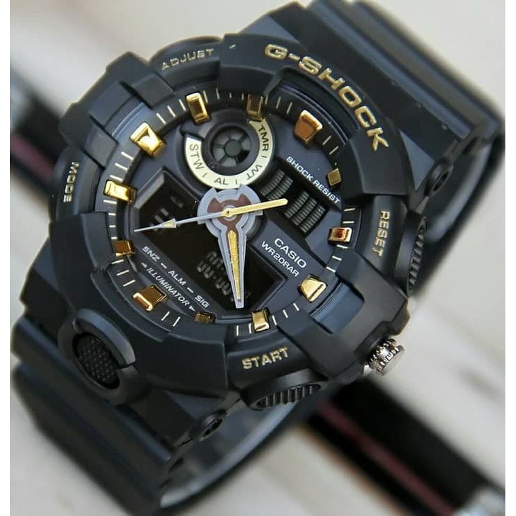 JAM TANGAN GS GA 700 LIS GOLD