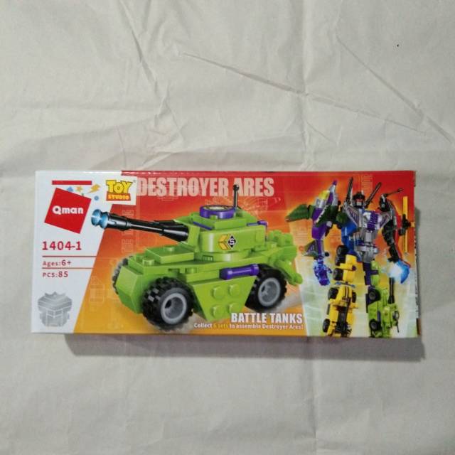 Lego Qman Destroyer Ares