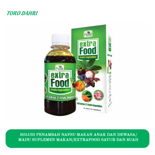 

Solusi Penambah Nafsu Makan Anak dan Dewasa/ Madu Suplemen Makan ExtraFood HPAI
