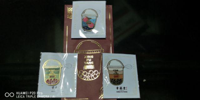 Enamel Pin Series Xing Fu Tang ( Signature )