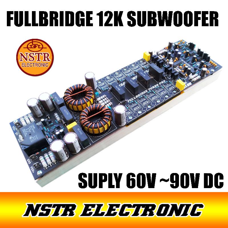 CLASS D 12K FULLBRIDGE + SUBWOOFER TANPA ARUS BIAS EXTERNAL