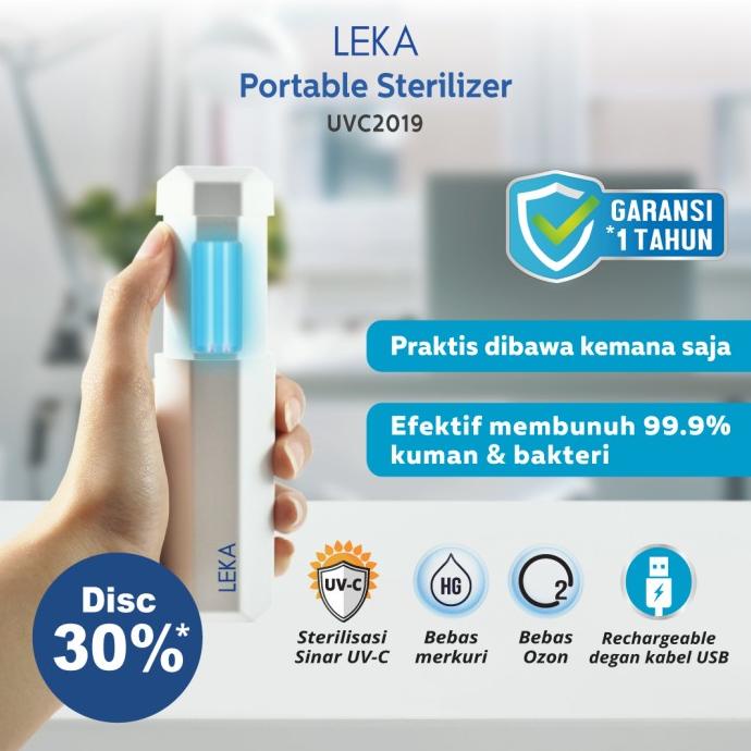 READY LEKA UV Sterilizer (UV-C Portable Sterilizer)