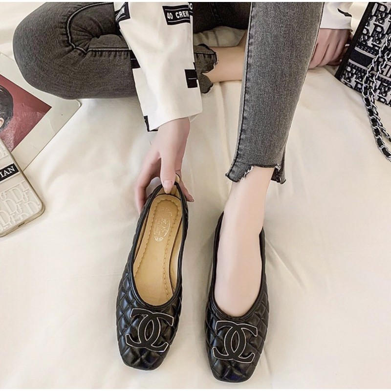 flatshoes wanita 20216 import realpict