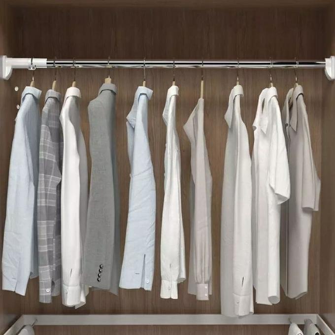 ^^^^^] Tiang Gantungan Serbaguna Teleskopik Tiang Gantungan Baju Hanger