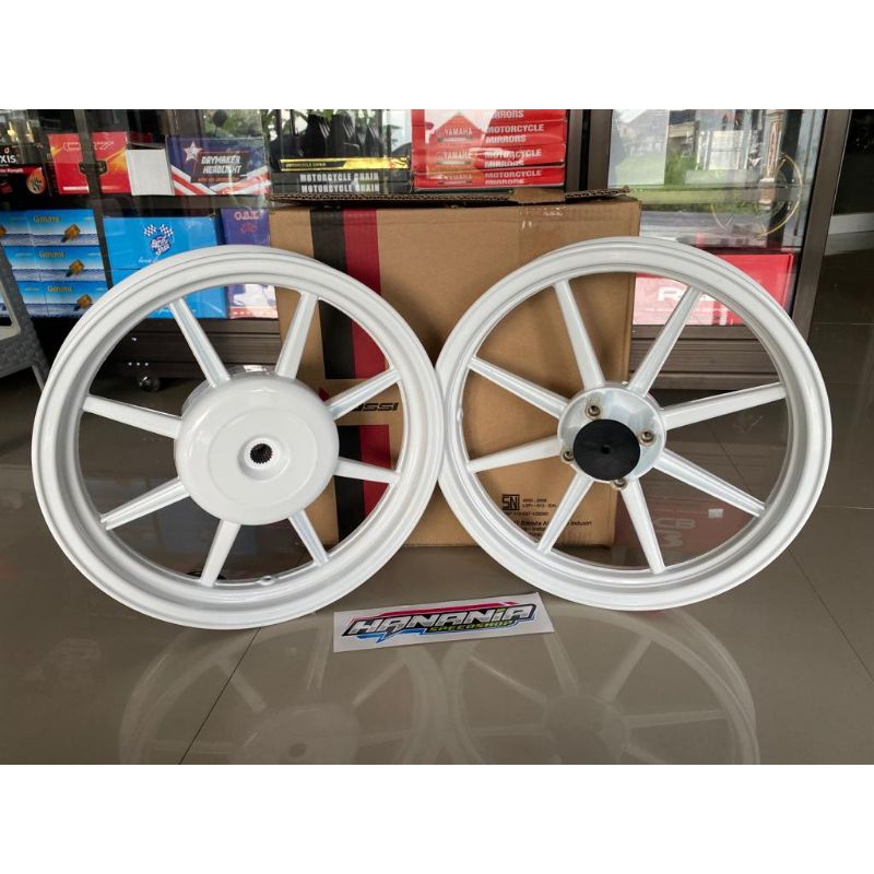 Velg Vrossi Palang 8 Putih Matic Beat Vario Scoopy murah