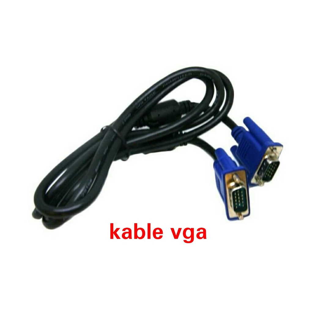 Kabel VGA ke VGA 3M Male to Male PC 1,5M Dan 3M