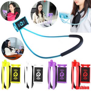 LAZYNECK / PHONE HOLDER / TATAKAN TRIPOD HP  / HOLDER HP DI LEHER