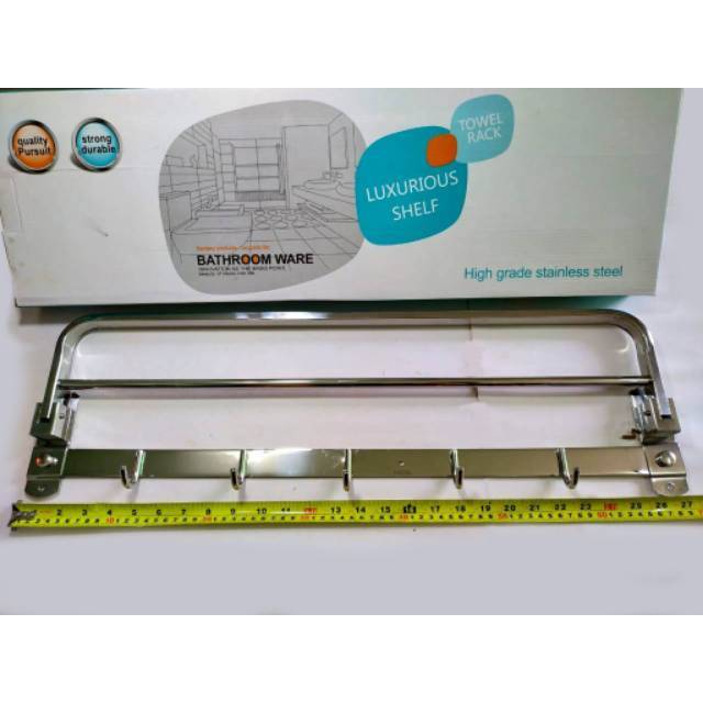 Rak Handuk Dinding Stainless steel / Towel Rack