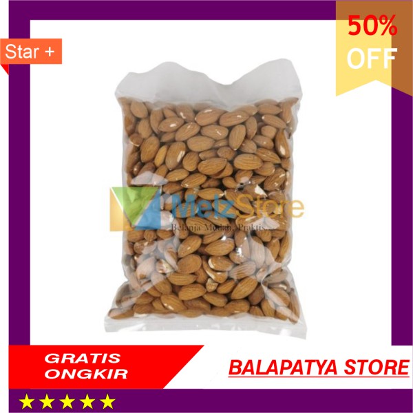 

TERMURAH Almond Panggang Kupas Blue Diamond Roasted 500gr