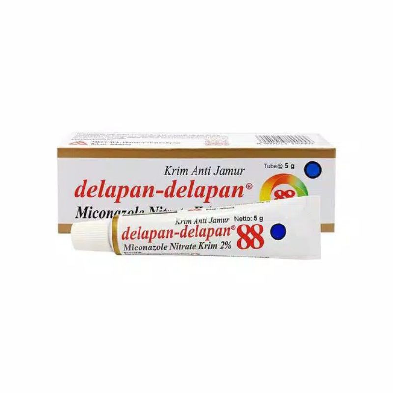 KRIM 88 Delapan - Delapan Salep - Miconazole Anti Infeksi Jamur Kulit Cream Tinea