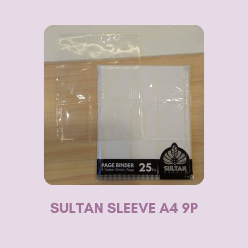 [SALE] Sleeve Sultan 9p 18p page binder