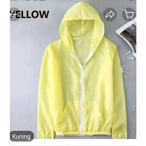 Jaket Anti UV Korea