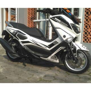 Sticker cutting YAMAHA N MAX 2021 stiker nmax putih Sticker cutting YAMAHA N MAX 2021 stiker nmax putih