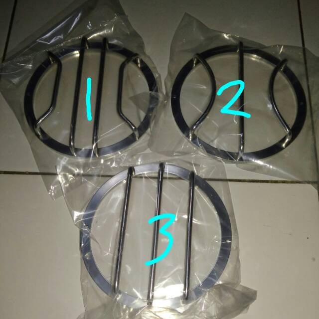 Grill subwoofer tutup subwofer 6in