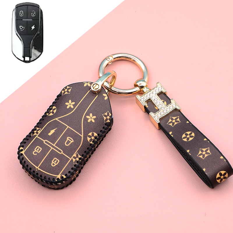 Case Kunci remote control Bahan Kulit Untuk Motor Elektrik Suzuki Harley Fujida Taiwan