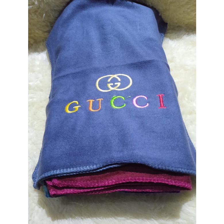 HANDUK SPORT / HANDUK OLAHRAGA/HANDUK MUKA / HANDUK KECIL SPORT MOTIF GUCCI HANDUK SENAM / HANDUK KECIL SERBAGUNA