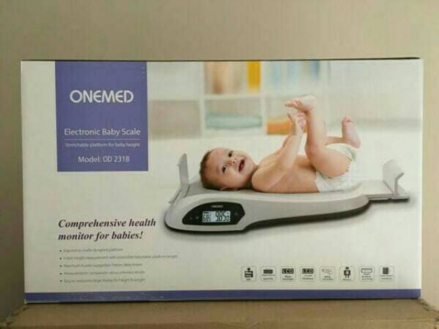 ONEMED BABY DIGITAL WEIGHT SCALE OD 231B TIMBANGAN BAYI DIGITAL