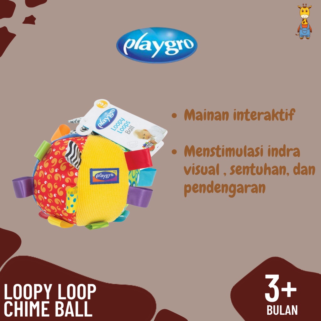 Playgro Loopy Loop Chime Ball