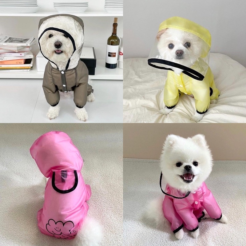 Hokkaido pet rainy day coat