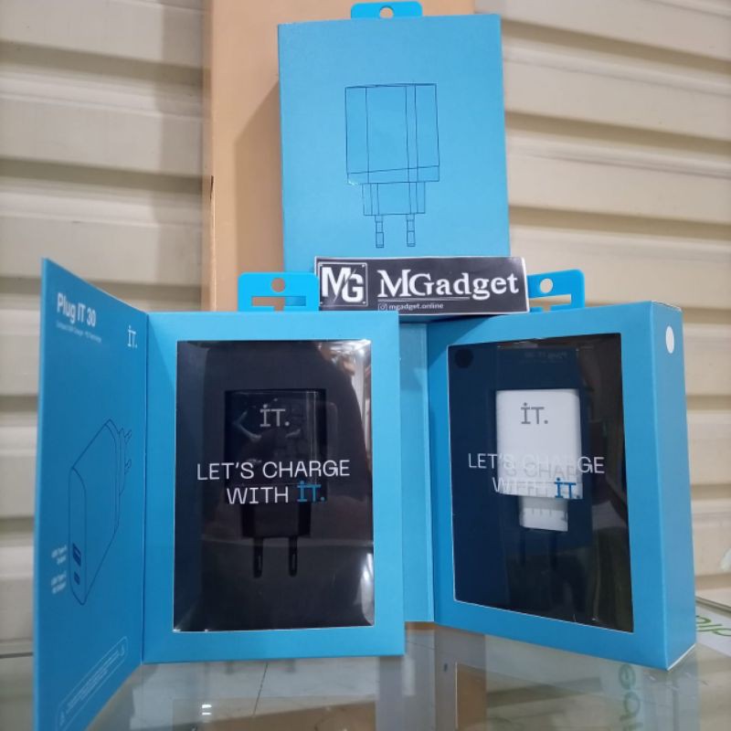 IT Plug 30 Wall Charger 30 Watt Support Ip 12 S21 Garansi 2 Tahun / Adapter / Kepala Charger