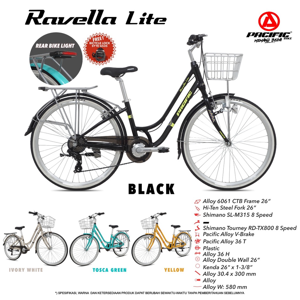 Sepeda 26 CTB Ravella Lite Pacific