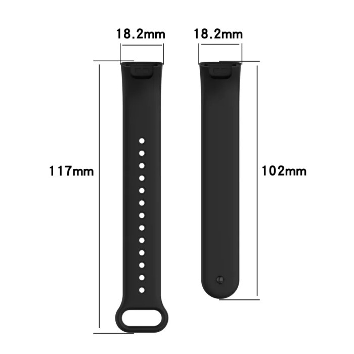 Strap Silicone Tali Smartwatch For Redmi Smartband Pro