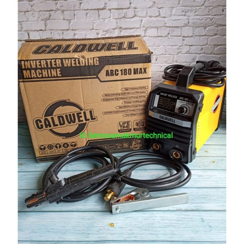 CALDWELL ARC 180 MAX Inverter Mesin Trafo Las Welding Machine Digital