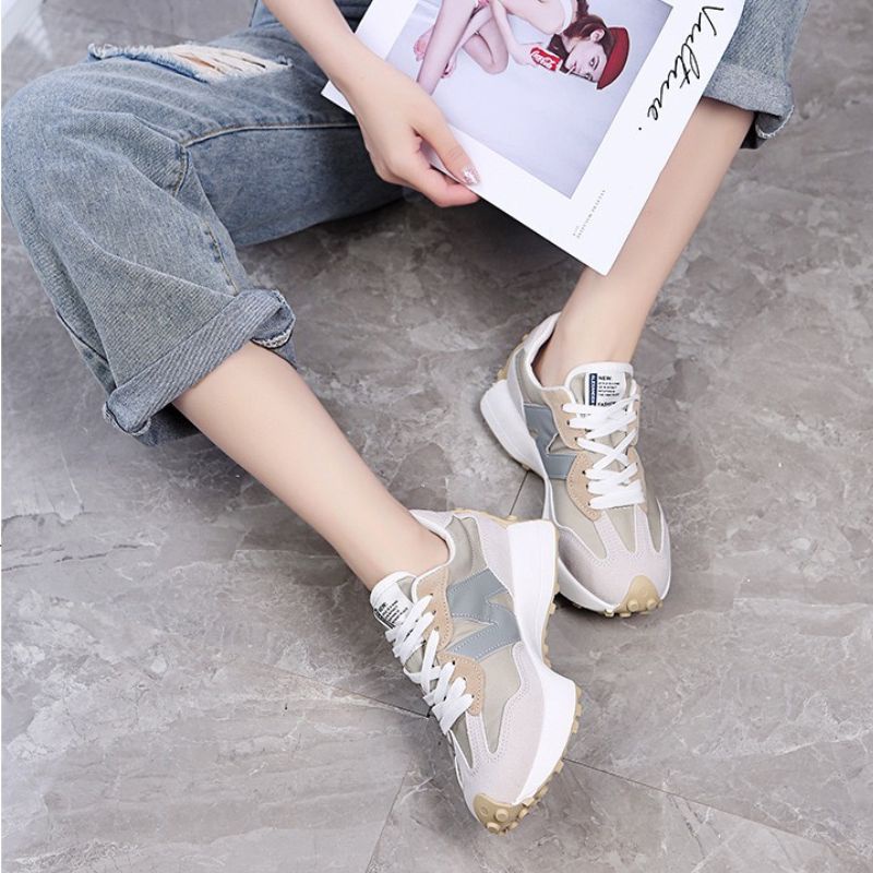 DDS20974 Sepatu Sneakers Wanita Fashion Import FFNB Ready Jakarta Bisa COD (With Box)