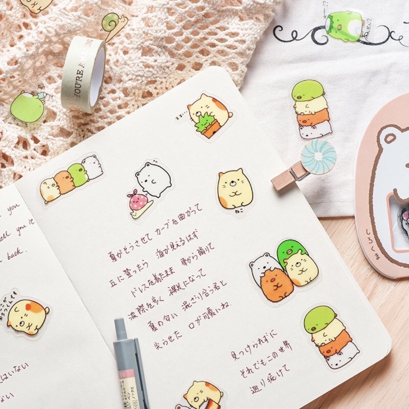 STICKER ANTI AIR WATERPROOF LUCU KAWAII STIKER CUTE TUMBLR HELM DIY DEKORASI BOTOL VIRAL TREN BANJARMASIN KALSEL KALIMANTAN | RUMIFY