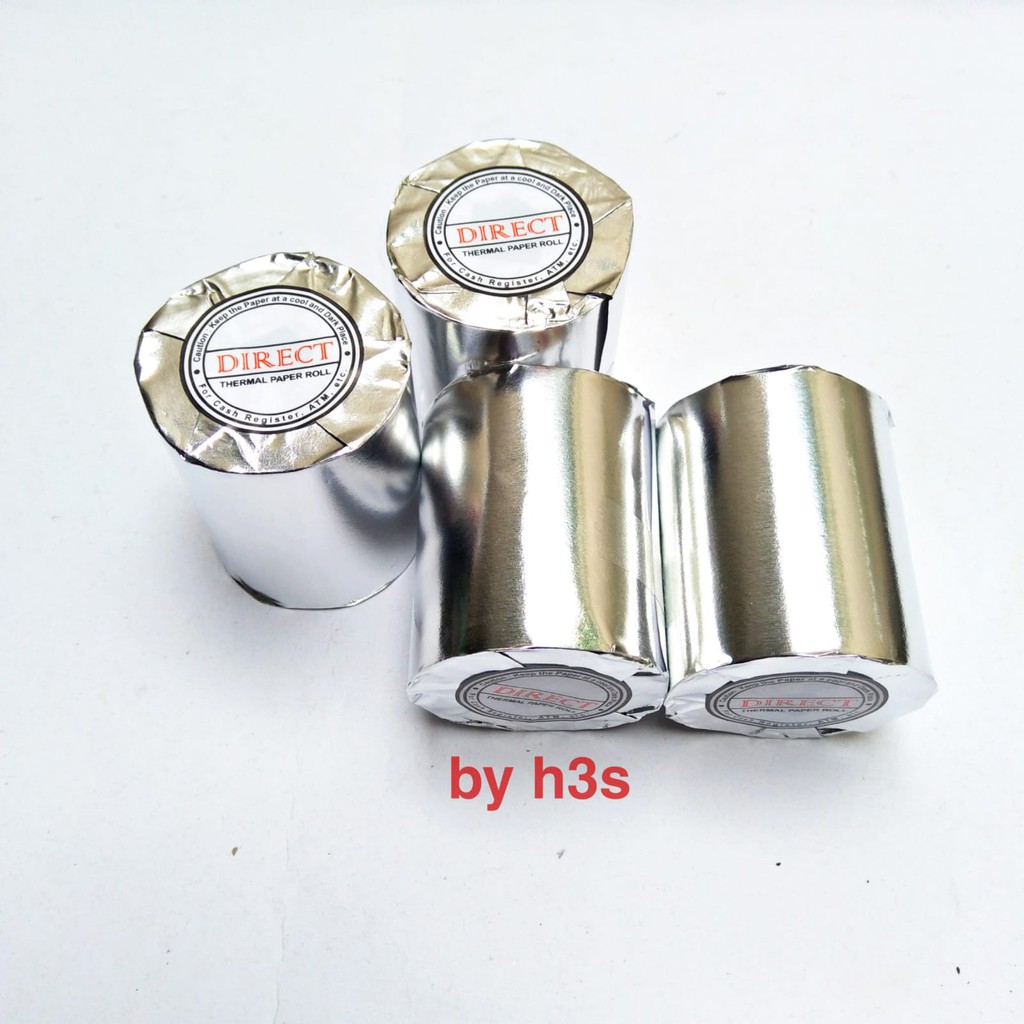 

Thermal Struk Kertas Kasir Uk. 57/58 x 48 mm Pembelian 10 Roll