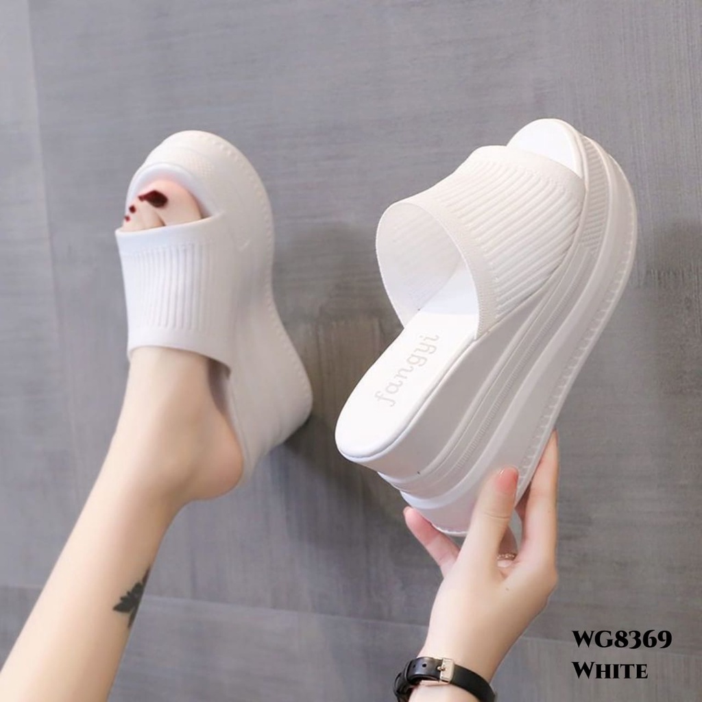 PRF Sandal Wedges Highsole Korea Shoes WG8369