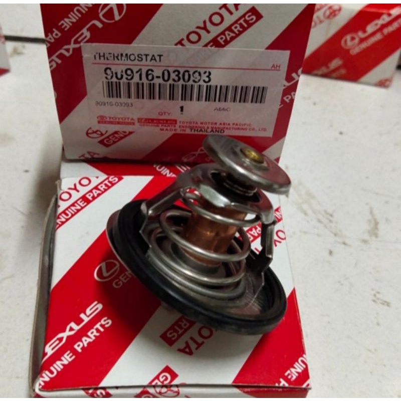 Thermostat Termostat Toyota Vios Yaris Innova Hilux Fortuner Bensin Altis ORIGINAL